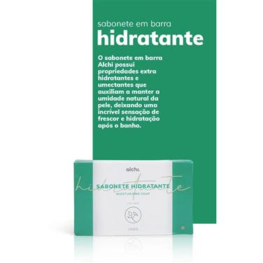 Sabonete Barra Hidratante Thé Vert ALCHI 100g