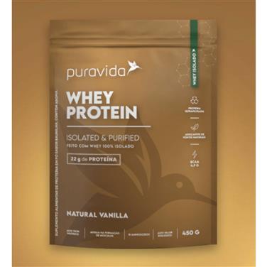 Whey Protein Whey 100% Isolado Vanilha 450g
